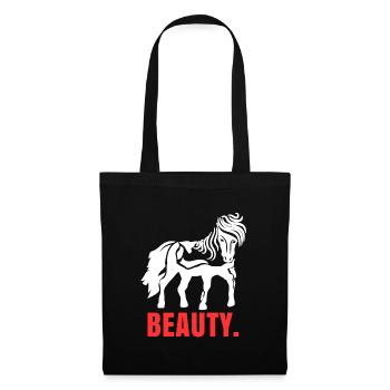 Icelandic horses horses saying horse love horse lover - Tote Bag - black - Front