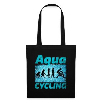 Aqua Cycling Schwimmbad Fitness Evolution - Stoffbeutel - Schwarz - Vorne