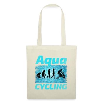 Aqua Cycling Schwimmbad Fitness Evolution - Stoffbeutel - Natur - Vorne
