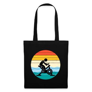 Aqua Cycling Swimming Pool Fitness Training - Tote Bag - black - Front