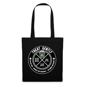 Traitement doux La pièce unique est de 65 | Les couleurs peuvent être changées - Sac en tissu - noir - Devant