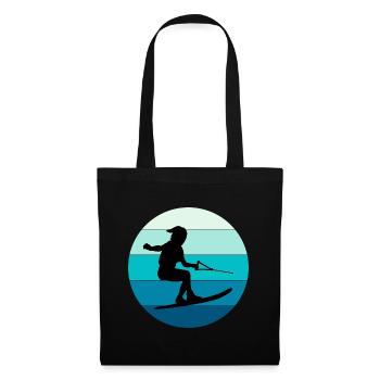 Water Skiing Outdoor Water Sport - Tote Bag - black - Front