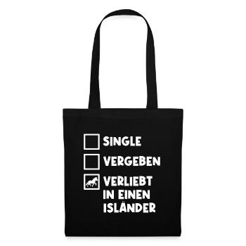 Icelandic Horses Horse Love Statement Horse Lover - Tote Bag - black - Front