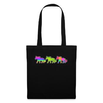 Horses Gallop Foals Icelandic Horses Horse Love - Tote Bag - black - Front