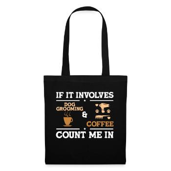 Toiletteur pour chiens Toiletteur pour chien - Sac en tissu - noir - Devant