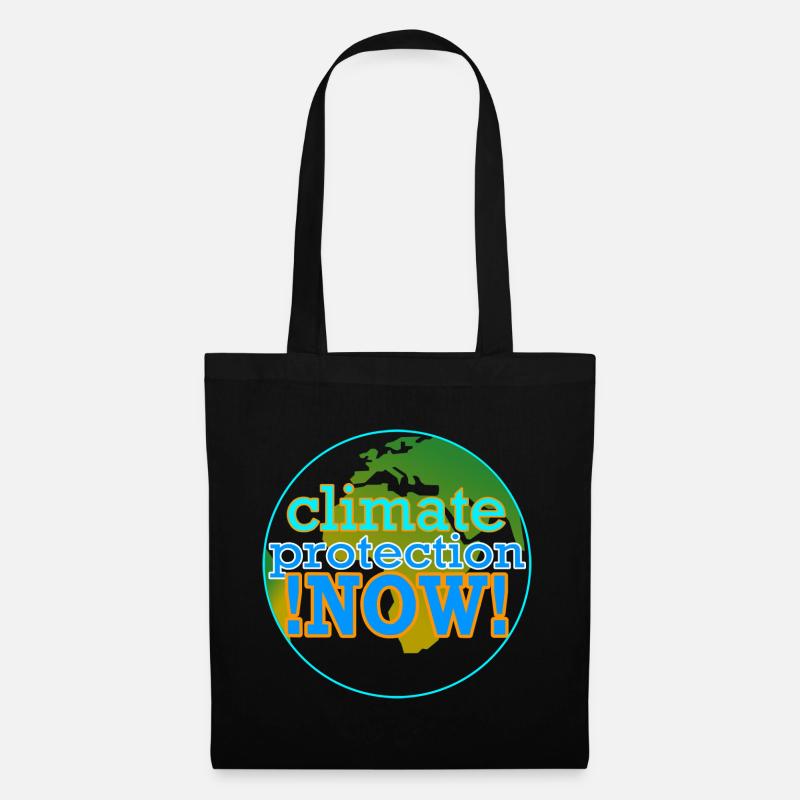 for the climate - Stoffbeutel - Schwarz