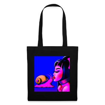 Artful Snails Love - Tote Bag - black - Front