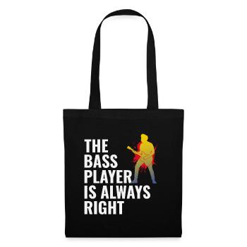 Bass Guitar Player Music Musician Bassist Funny - Tote Bag - black - Front