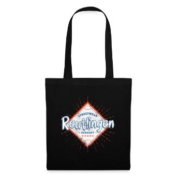 Reutlingen Germany City Skyline Home Love - Tote Bag - black - Front