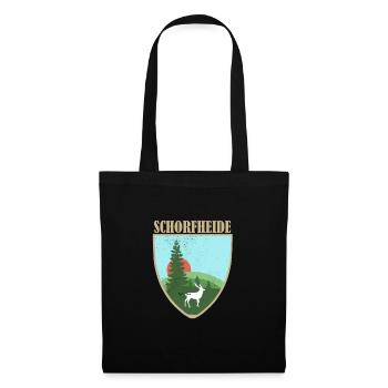 Schorfheide 02 - Stoffbeutel - Schwarz - Vorne