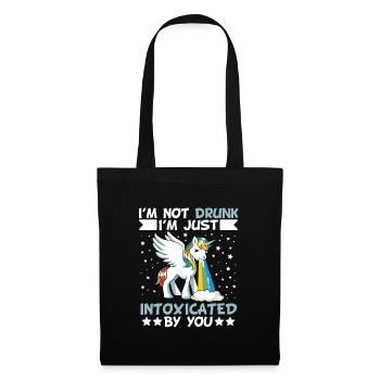 Magical Mythical Clouds Drunkard Beer Rainbow Top - Sac en tissu - noir - Devant
