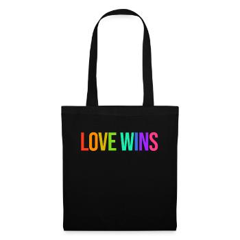 Dear Statement LGBT Rights of Gay Lesbians - Tote Bag - black - Front