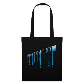 Langage de programme de code binaire - Sac en tissu - noir - Devant
