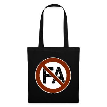 antifa italy italien - Stoffbeutel - Schwarz - Vorne