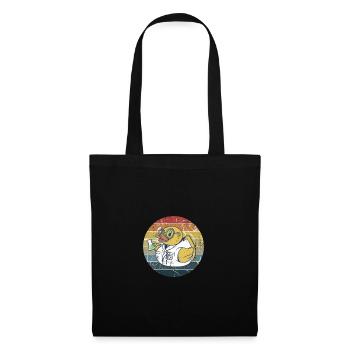 Scientifiques du canard baignant - Sac en tissu - noir - Devant