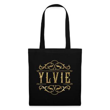 Ylvie gold - Stoffbeutel - Schwarz - Vorne