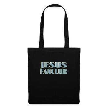 Jesus Fan Club - Tote Bag - black - Front