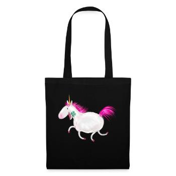 Unicorn - Stoffbeutel - Schwarz - Vorne