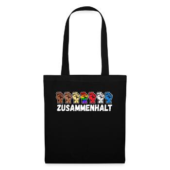 Right Gay Rainbow Lgbt Slogan - Sac en tissu - noir - Devant