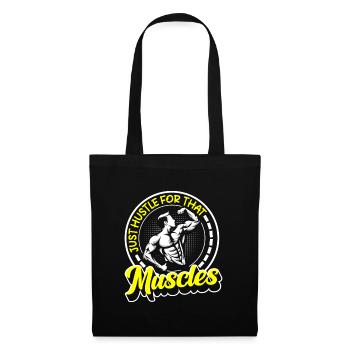 Fitness Gym Bench Press Training - Tote Bag - black - Front