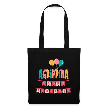 Agrippina t-shirt joyeux anniversaire joyeux anniversaire - Sac en tissu - noir - Devant