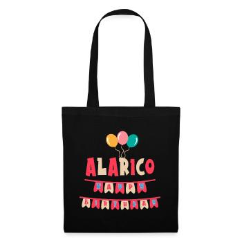 T-shirt Alaric joyeux anniversaire joyeux anniversaire - Sac en tissu - noir - Devant