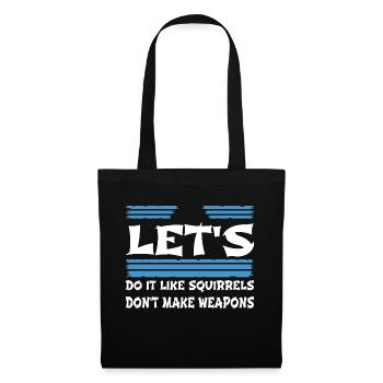 Idée cadeau paix pour paris anniversaire fun funky - Sac en tissu - noir - Devant