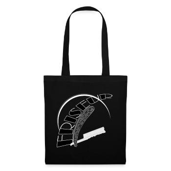 Salon de rasoir de coiffure - Sac en tissu - noir - Devant