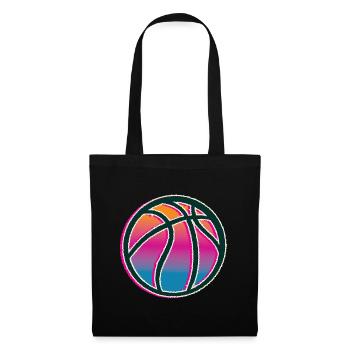 Basketball Silhouette - Tote Bag - black - Front