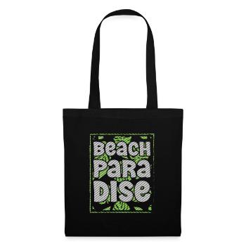 Vacances Sun Island Sable - Sac en tissu - noir - Devant