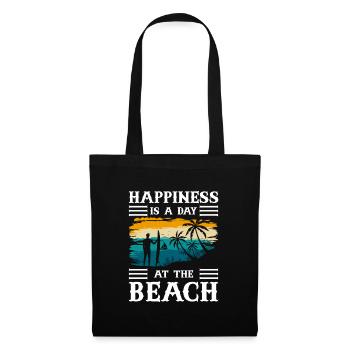 Beach Sea Summer Holiday Breeze - Tote Bag - black - Front
