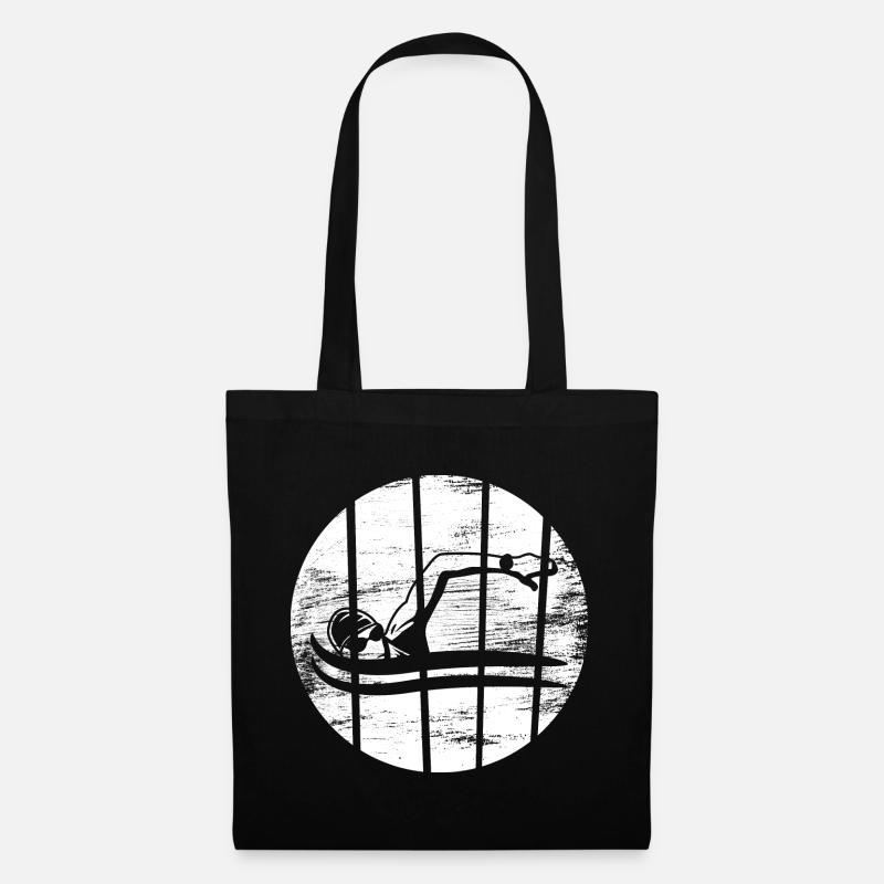Float Drawing - Tote Bag - black