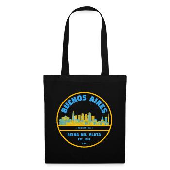 Buenos Aires Skyline Reina del Plata - Sac en tissu - noir - Devant