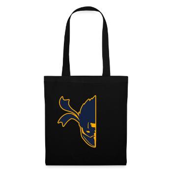 Half Face Ninja Karate Martial Arts Fencer Ninja - Tote Bag - black - Front