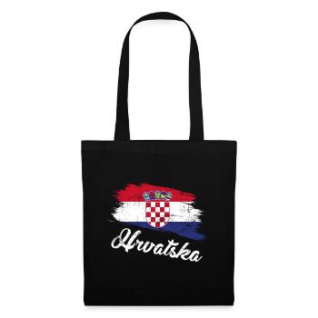 Hrvatska Millésime - Sac en tissu - noir - Devant