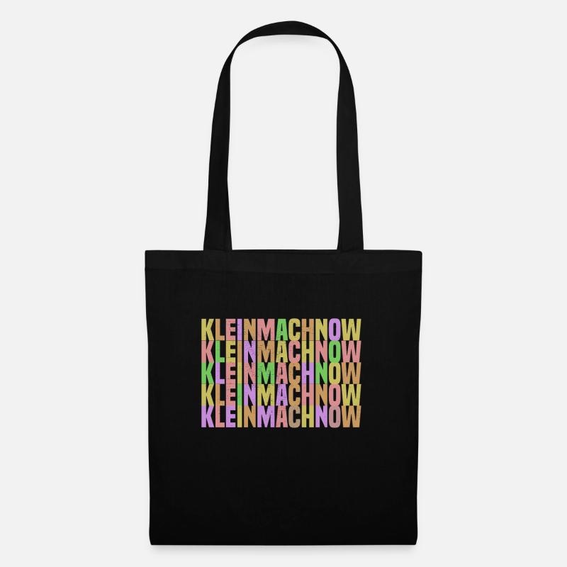 Kleinmachnow Regenbogen - Stoffbeutel - Schwarz