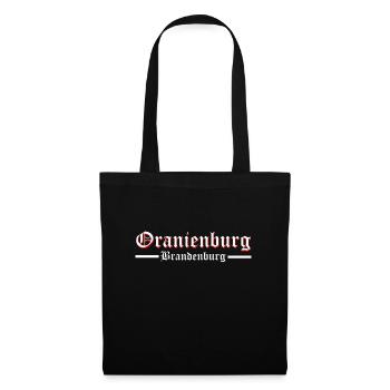 Oranienburg - Stoffbeutel - Schwarz - Vorne