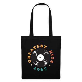 Millésime 1967 - Sac en tissu - noir - Devant