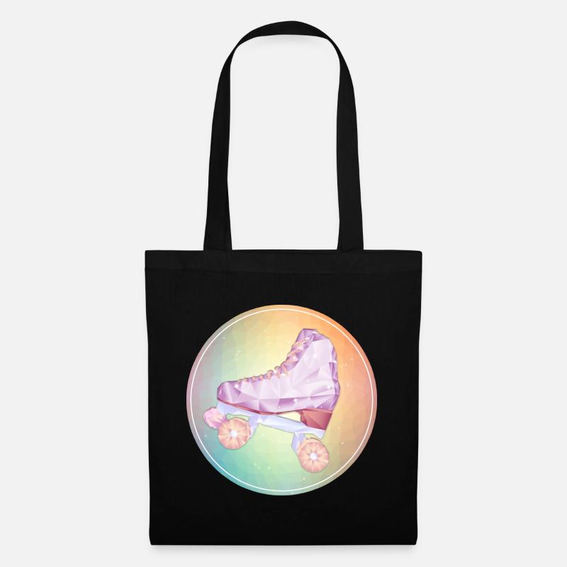 Disco roller skating - Tote Bag - black