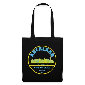 Auckland City of Sails Skyline - Tote Bag - black - Front