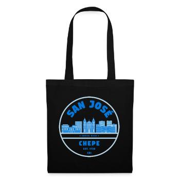 San Jose Costa Rica Chepe Badge - Tote Bag - black - Front