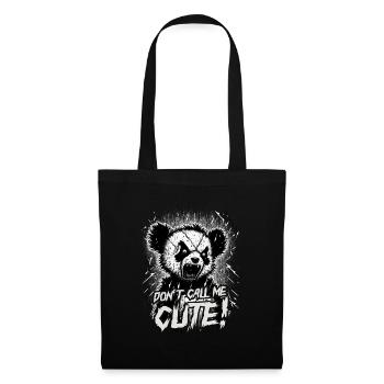 Don't call me cute - Tote Bag - black - Front