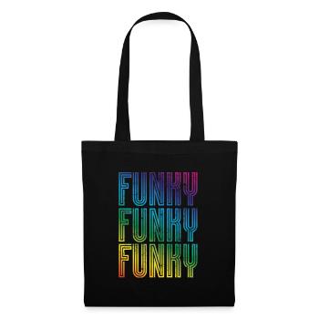 Funky Vintage - Tote Bag - black - Front