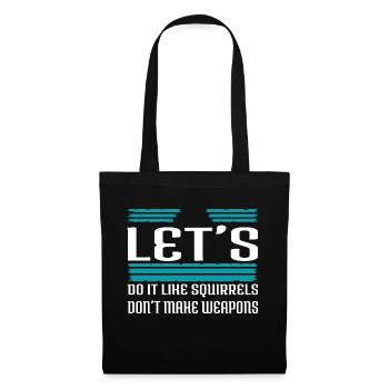 Family Statement Counterculture Happy Humor - Tote Bag - black - Front