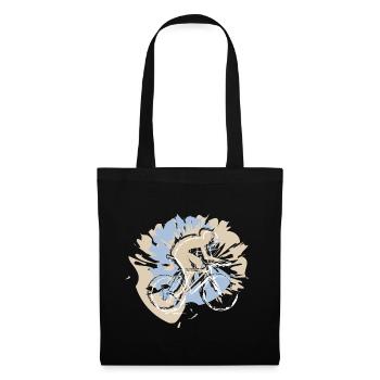 Your sport, your style! Cycling in a cool outfit - Tote Bag - black - Front