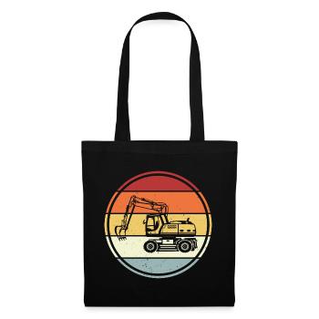 Excavator - Tote Bag - black - Front