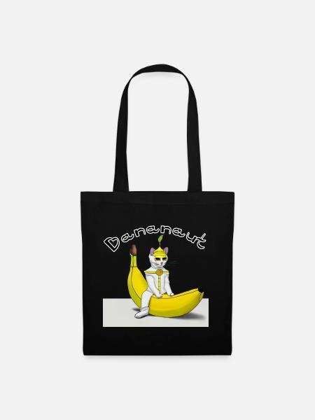 Bananaut - Stoffbeutel - Schwarz