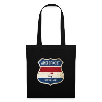 Amersfoort Niederlande Wappen Design - Stoffbeutel - Schwarz - Vorne