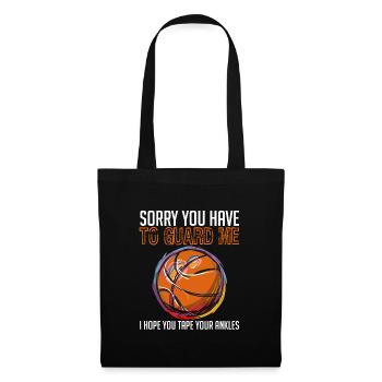 League Shoot Ring T-shirt Design Sorry You Have - Tote Bag - black - Front