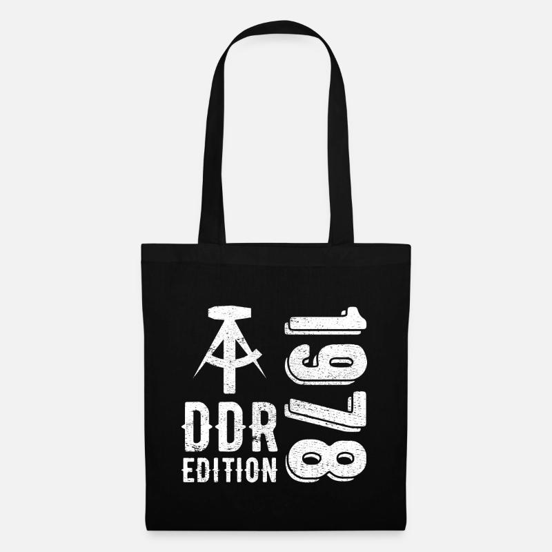 DDR 1978 Edition Geschenk - Stoffbeutel - Schwarz
